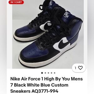 NIKE AIR FORCE 1 High-Top Sneakers 
SIZE 10 
MENS